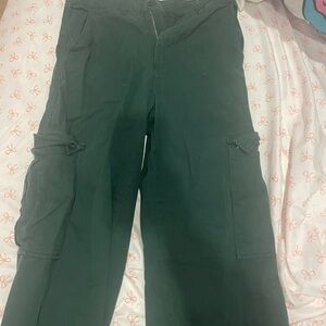 NOBO Dark Green Cargo Pants for woman